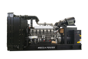 1000KVA Zinc Coat MAN Diesel Generator with 2000L Fuel Tank